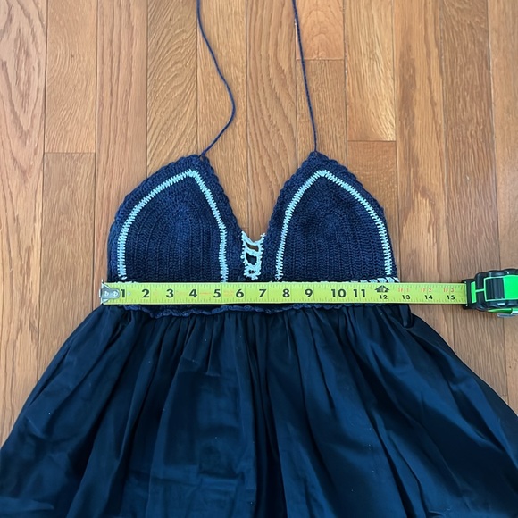 Madison Matthews crochet halter maxi dress - Picture 10 of 12